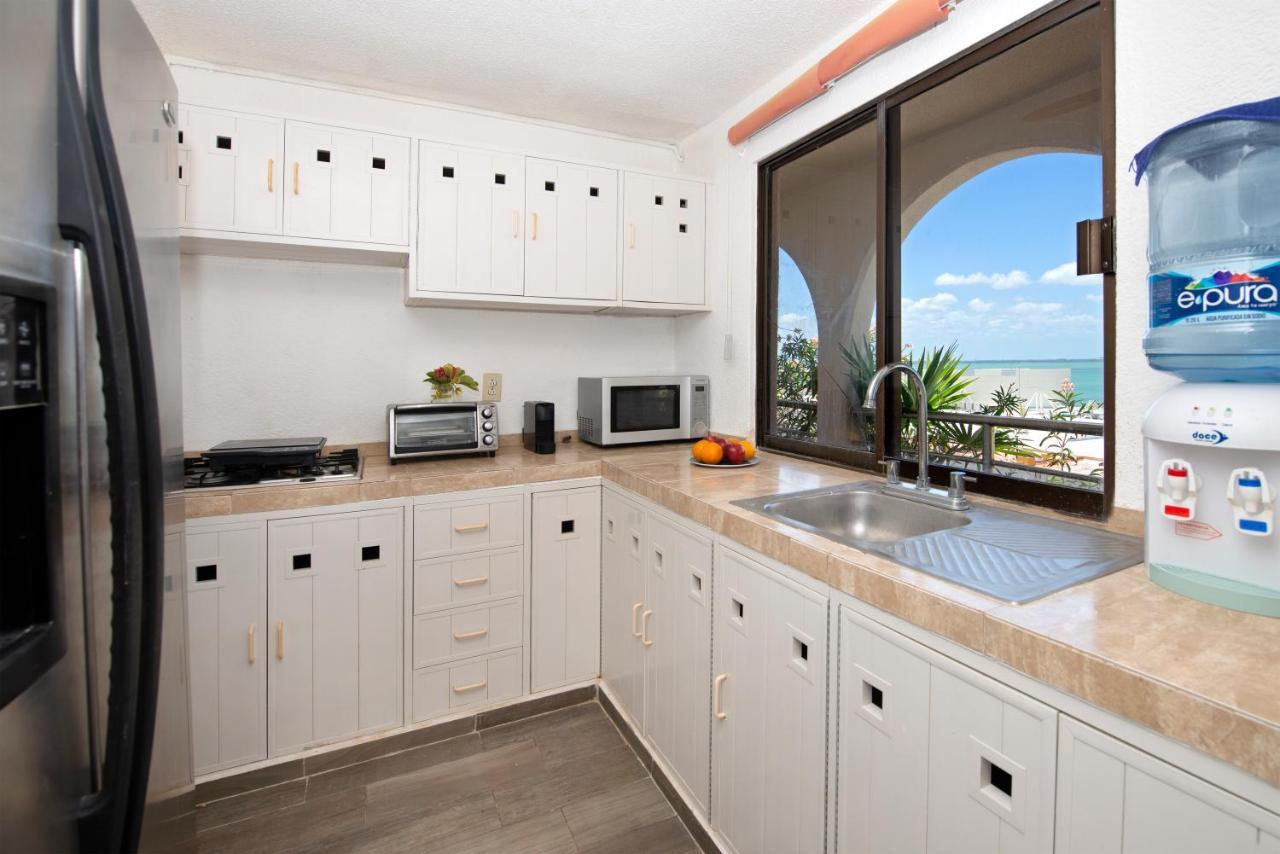 坎昆Cozy Ocean Front Penthouse At Marlin Beach公寓 外观 照片